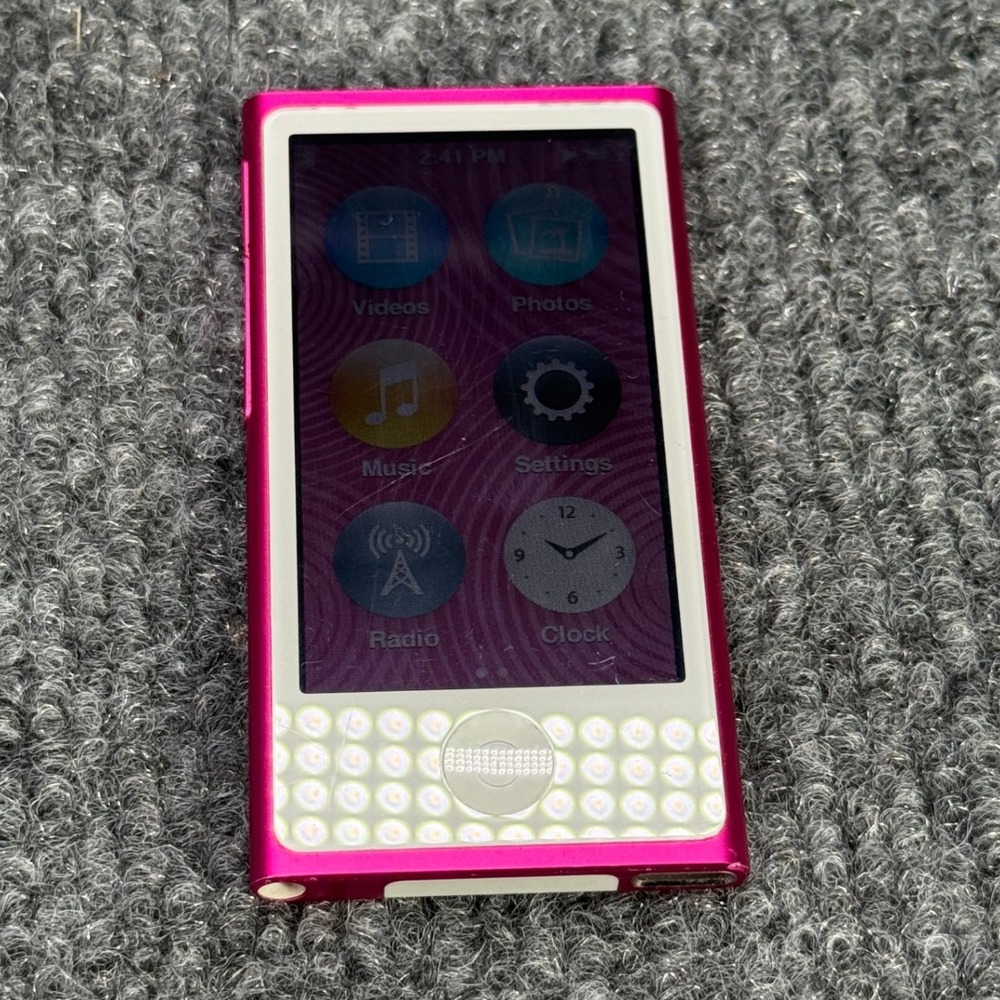 Apple iPod Nano 7th Generation Pink 16GB Digital Media Player A1446